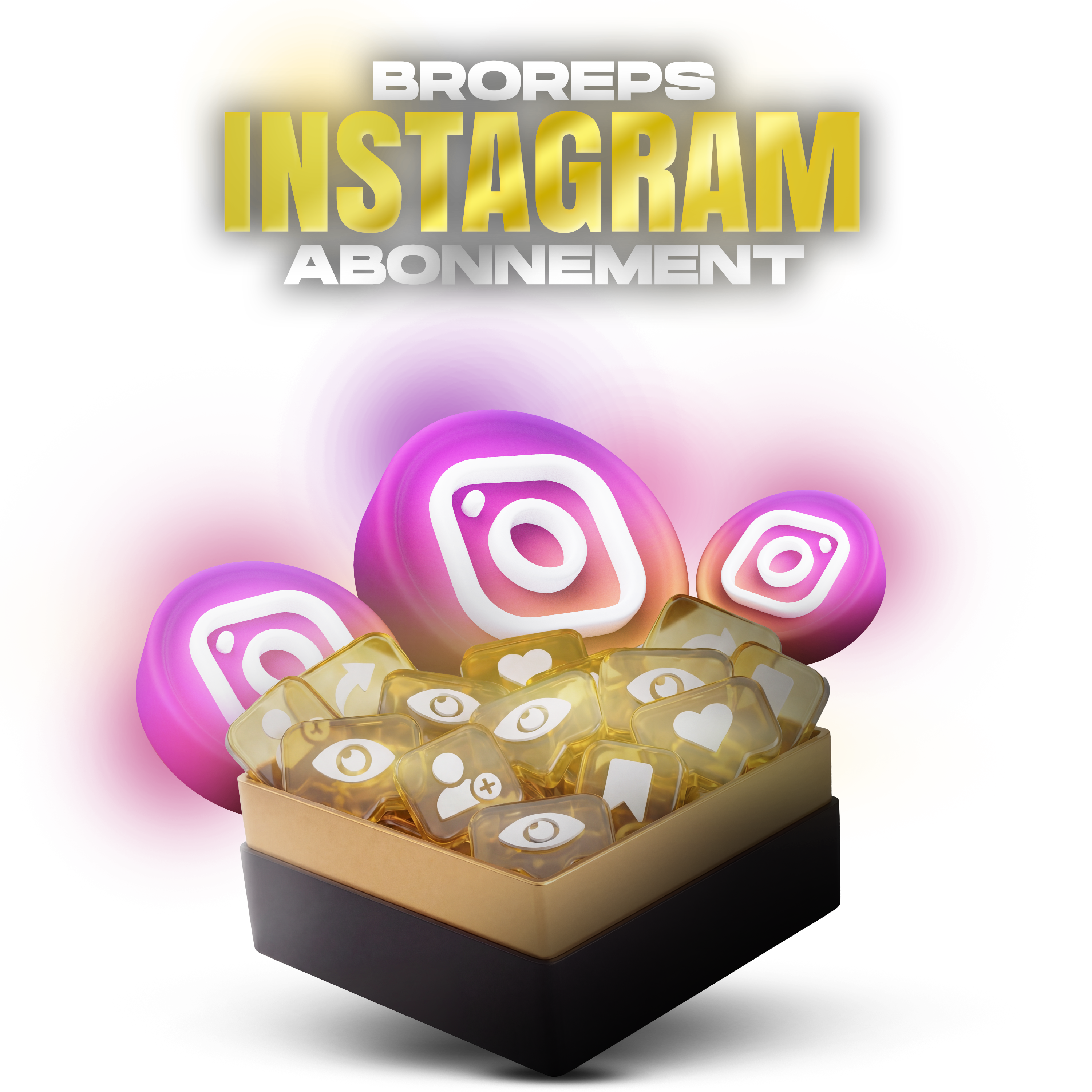 Abonnement Instagram.